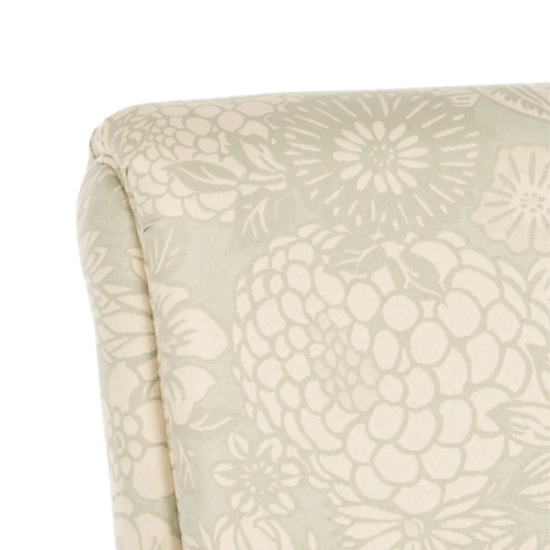 SAFAVIEH Gray Floral Traditional Accent Chair
