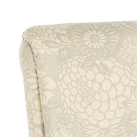SAFAVIEH Gray Floral Traditional Accent Chair