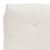 White Cotton Abigael Accent Chair