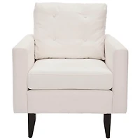 White Cotton Abigael Accent Chair