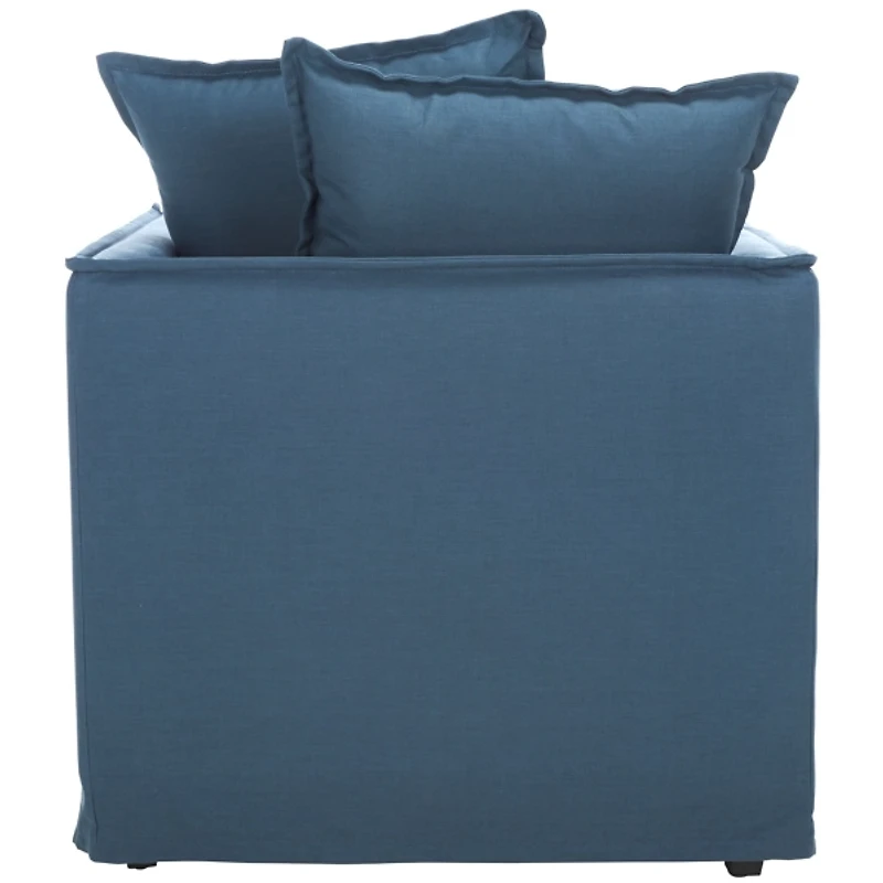 Blue Slipcover Josey Armchair