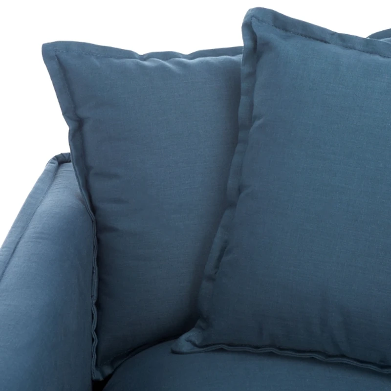 Blue Slipcover Josey Armchair