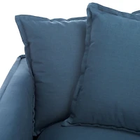 Blue Slipcover Josey Armchair