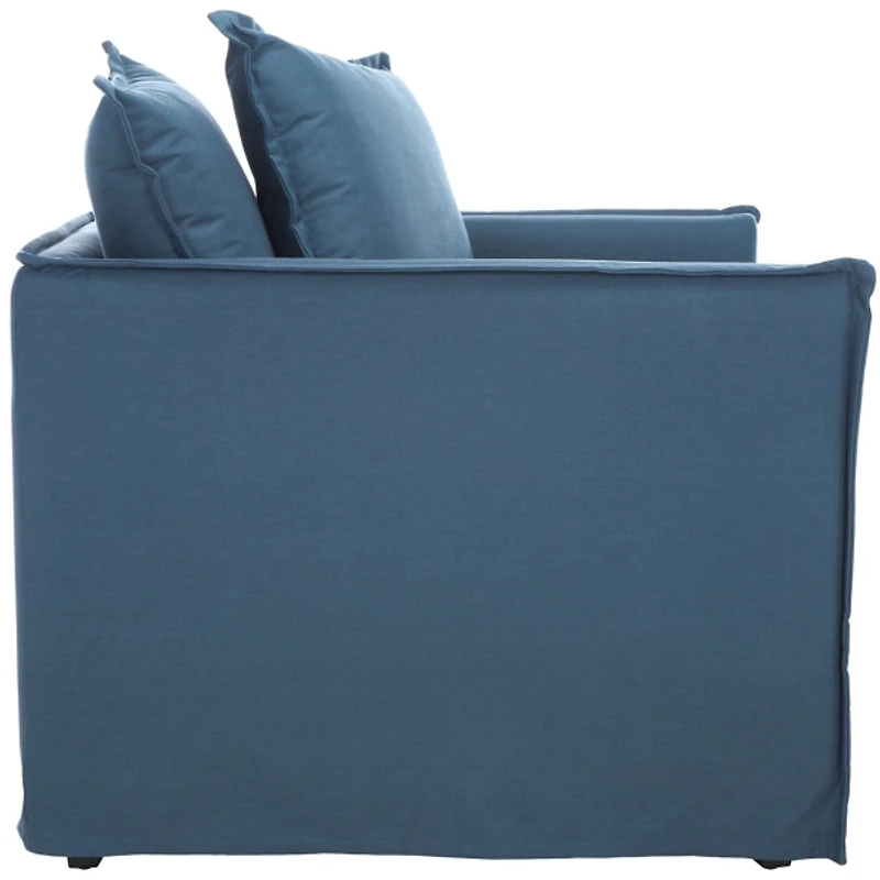 Blue Slipcover Josey Armchair