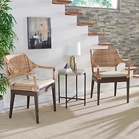 Coastal Rattan Lia Accent Chair