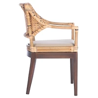 Coastal Rattan Lia Accent Chair