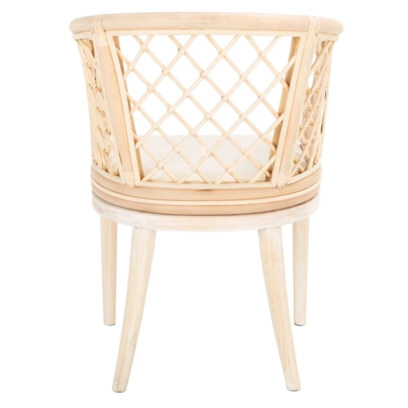 Natural Wash Rattan Carly Accent Chair