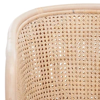 Natural Whitewash Mable Accent Chair