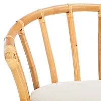 Modern Natural Rattan Bali Accent Chair