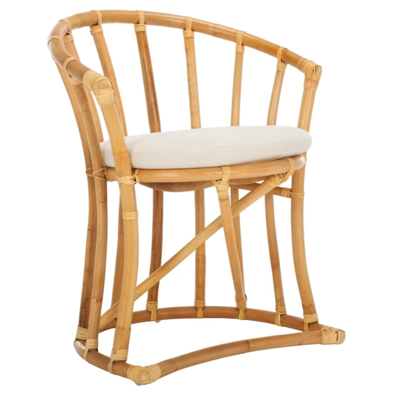Modern Natural Rattan Bali Accent Chair