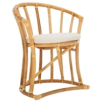 Modern Natural Rattan Bali Accent Chair