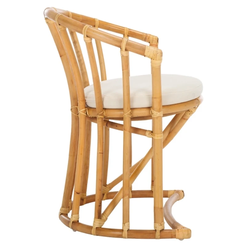 Modern Natural Rattan Bali Accent Chair