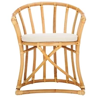 Modern Natural Rattan Bali Accent Chair