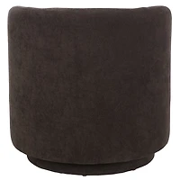 Brown Olcay Modern Swivel Accent Chair