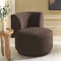 Brown Besima Upholstered Accent Chair