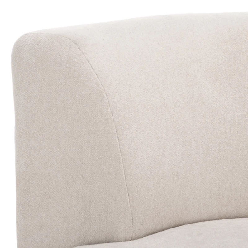 Beige Besima Upholstered Accent Chair