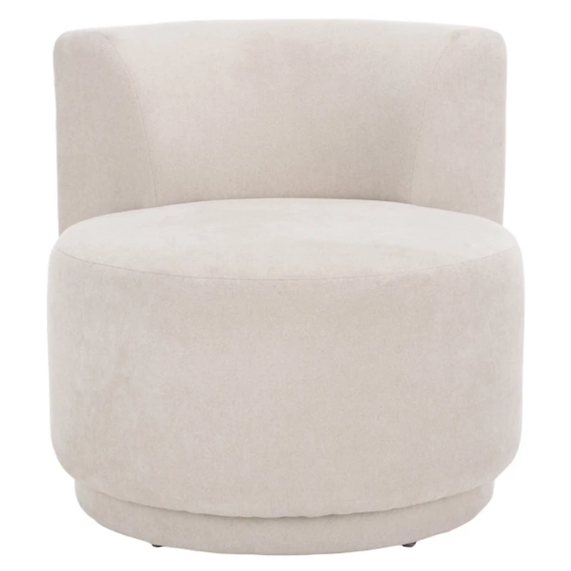 Beige Besima Upholstered Accent Chair