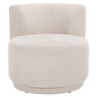 Beige Besima Upholstered Accent Chair