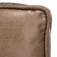 Brown and Gold Modern Accent Chair