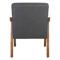Gray Etta Modern Accent Chair