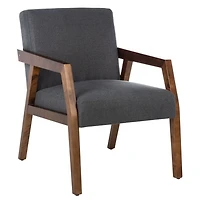 Gray Etta Modern Accent Chair
