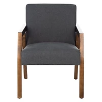 Gray Etta Modern Accent Chair