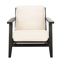 Bone White Upholstered Katie Accent Chair