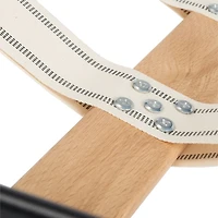 Ivory Linen Pillow Top Mollie Accent Chair