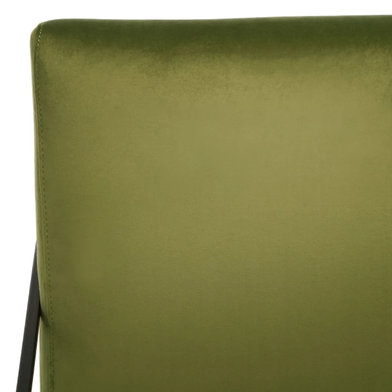Green Velvet Ofina Accent Chair