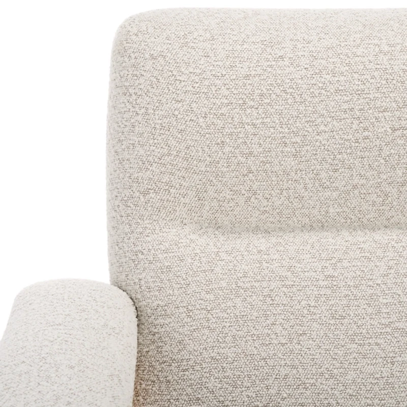 Cream Boucle Atwell Natural Armchair