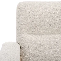 Cream Boucle Atwell Natural Armchair