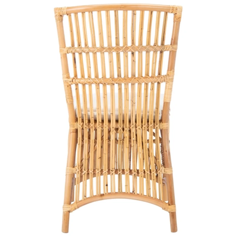 Natural Rattan Lana Accent Chairs, Set of 2