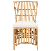 Natural Rattan Lana Accent Chairs, Set of 2
