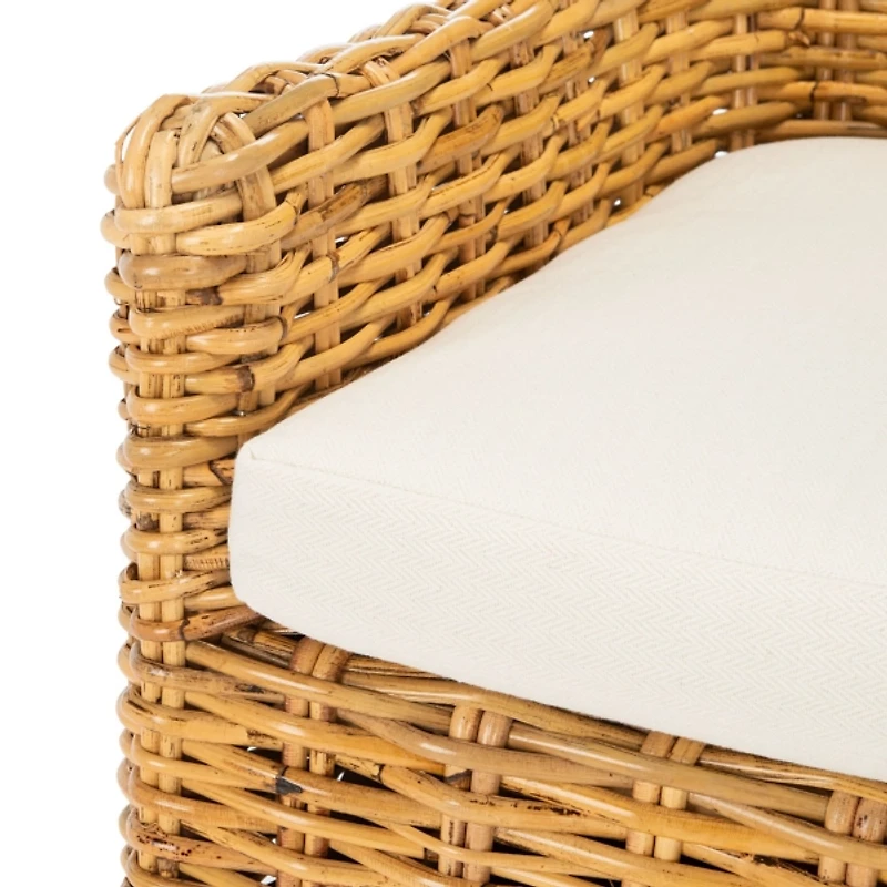 Natural Rattan Hana Coastal Accent Chair