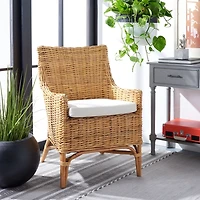 Natural Rattan Hana Coastal Accent Chair