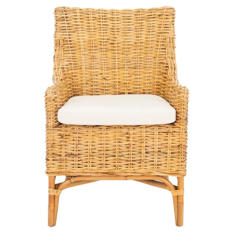 Natural Rattan Hana Coastal Accent Chair