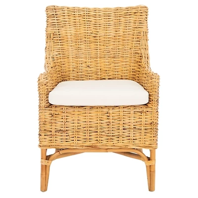 Natural Rattan Hana Coastal Accent Chair