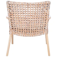 Natural Rattan Emmy Coastal Accent Chair