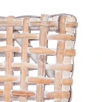 Natural Rattan Emmy Coastal Accent Chair