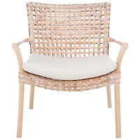 Natural Rattan Emmy Coastal Accent Chair