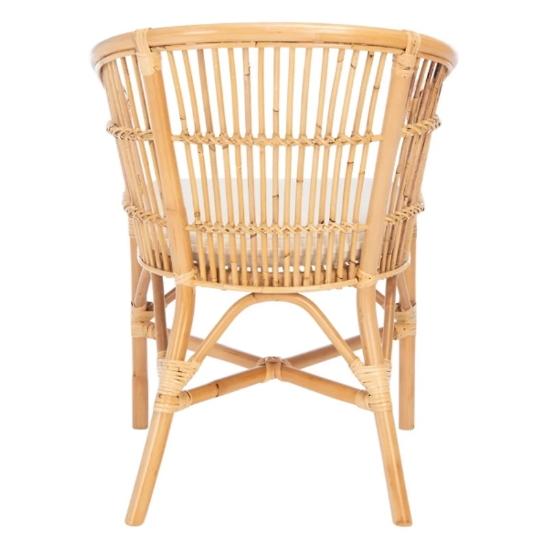 Natural Rattan Millie Coastal Accent Chair
