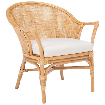 Natural Rattan Henrietta Accent Chair