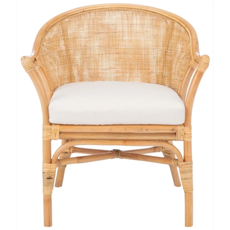 Natural Rattan Henrietta Accent Chair