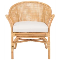 Natural Rattan Henrietta Accent Chair