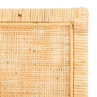 Natural Cane and Mango Wood Rayan Accent Chair