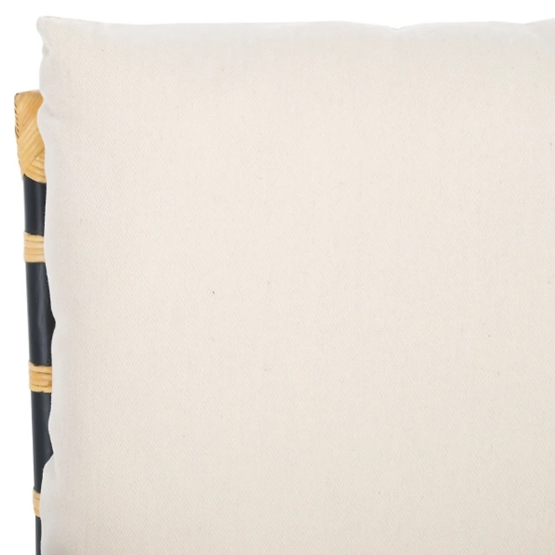 Black Rattan Delia Accent Chair