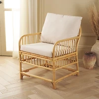 Natural Rattan Juliane Accent Chair