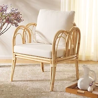 Natural Rattan Cora Accent Chair