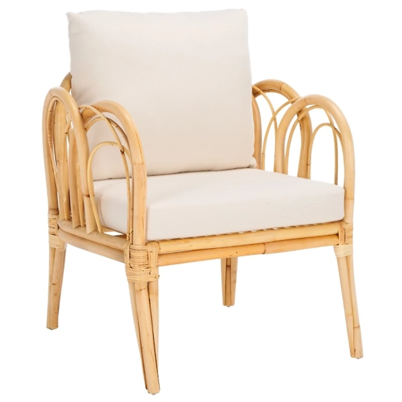 Natural Rattan Cora Accent Chair