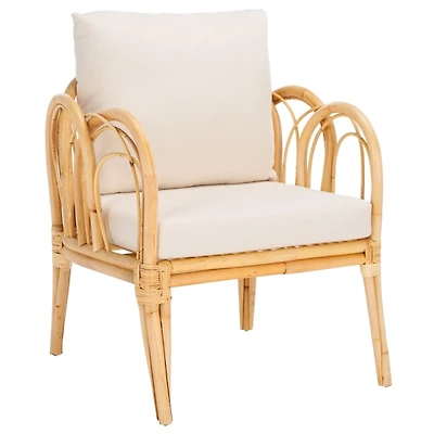 Natural Rattan Cora Accent Chair